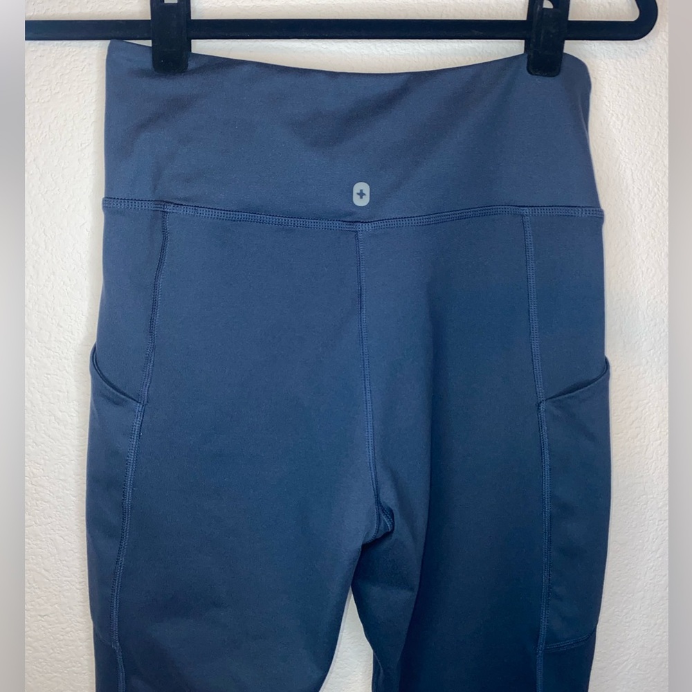 Figs Blue Leggings Athletic Comfort - Picture 3 of 5